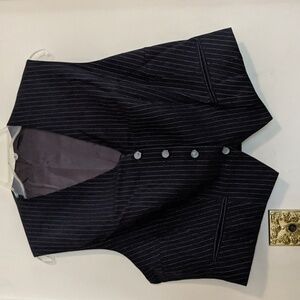 Vintage Wool  Women's  pocketed Vest Large -XL